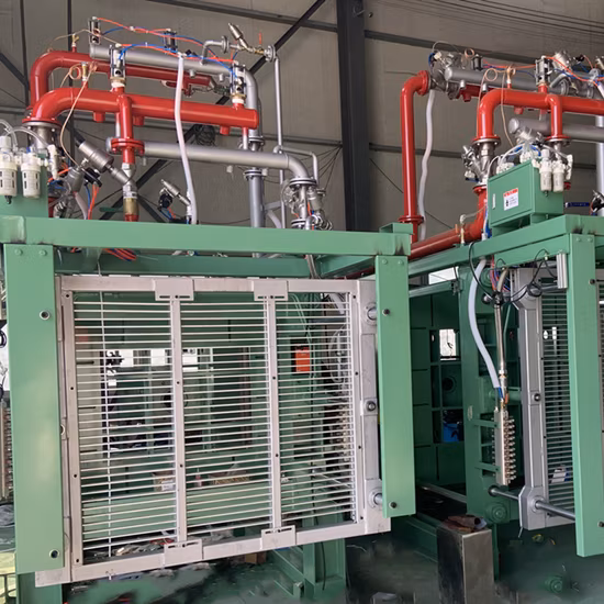 Máquina de moldeo por forma de caja de espuma de poliestireno con cajas de espuma EPS